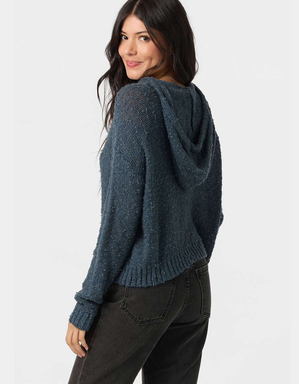 O'NEILL Jayne Womens Hooded Sweater - SLATE BLUE