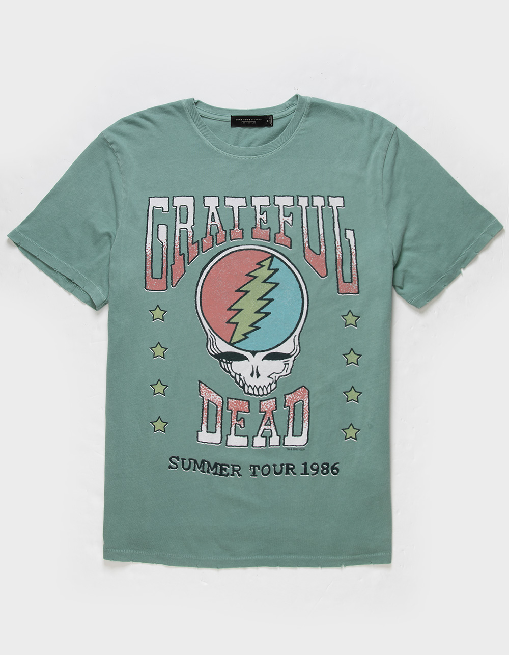 JUNK FOOD Grateful Dead Tour 86 Mens Tee