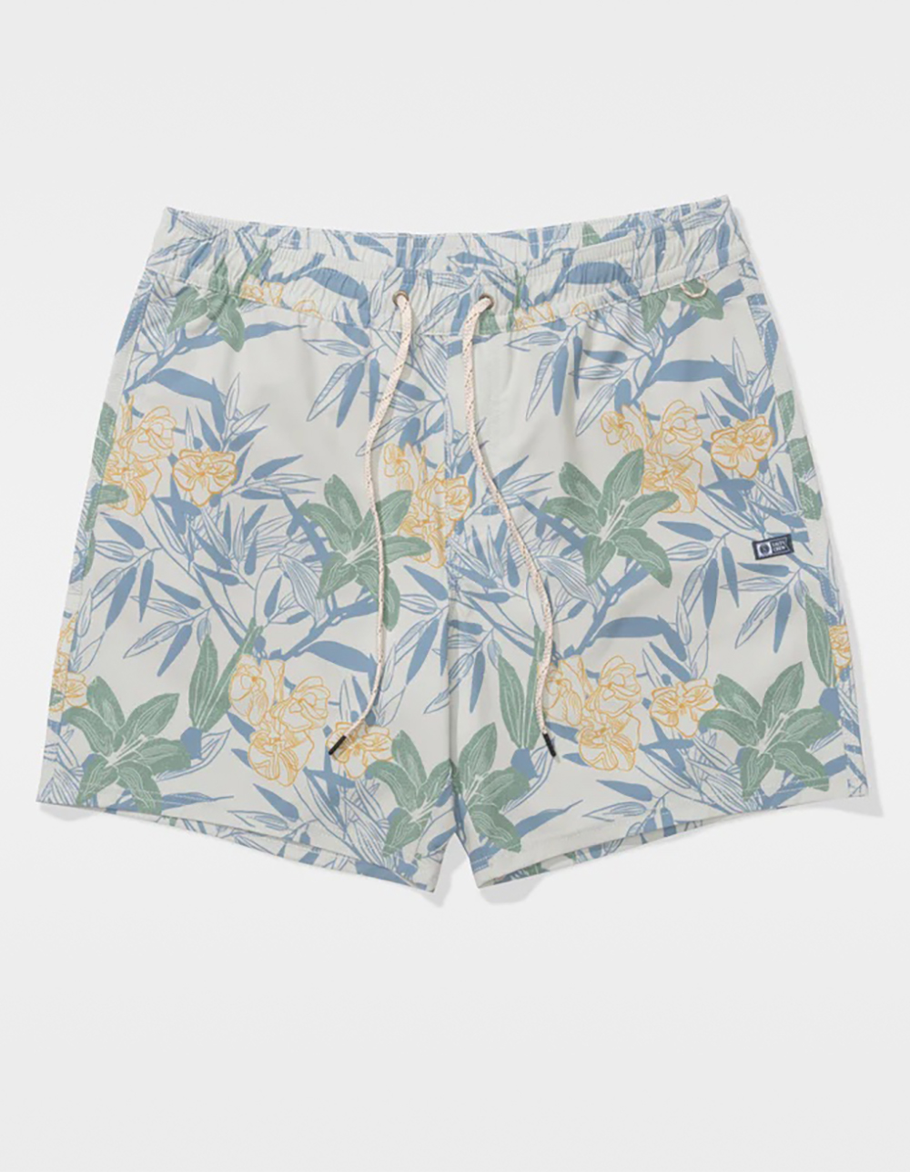 SALTY Crew Mens Volley Shorts - OFF WHITE