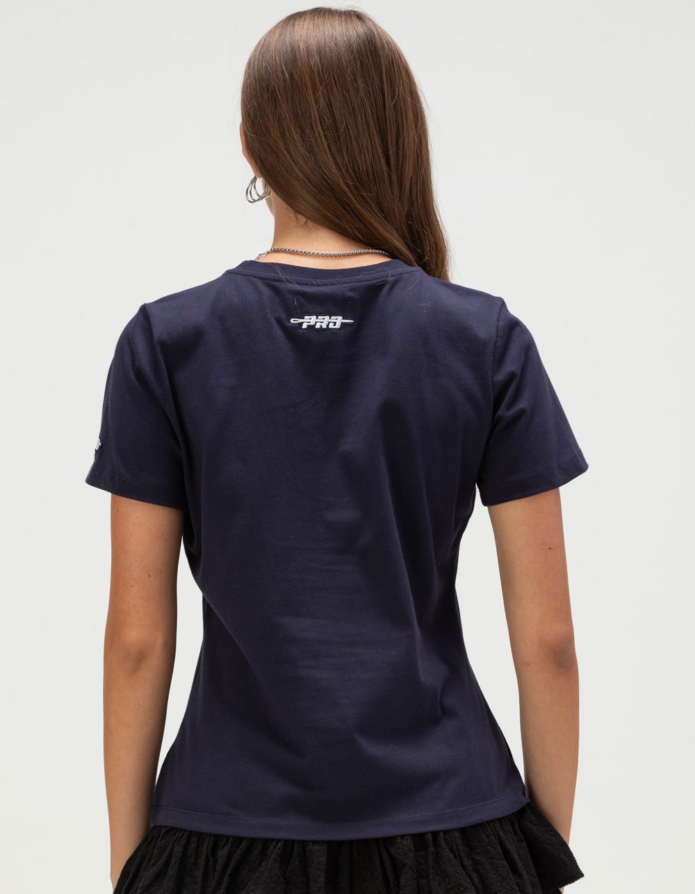 PRO STANDARD New York Yankees Womens Baby Tee - NAVY
