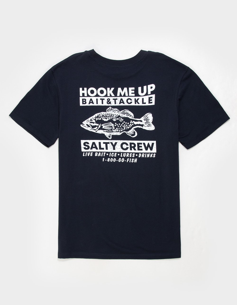 SALTY CREW Hook Me Up Mens Tee - NAVY