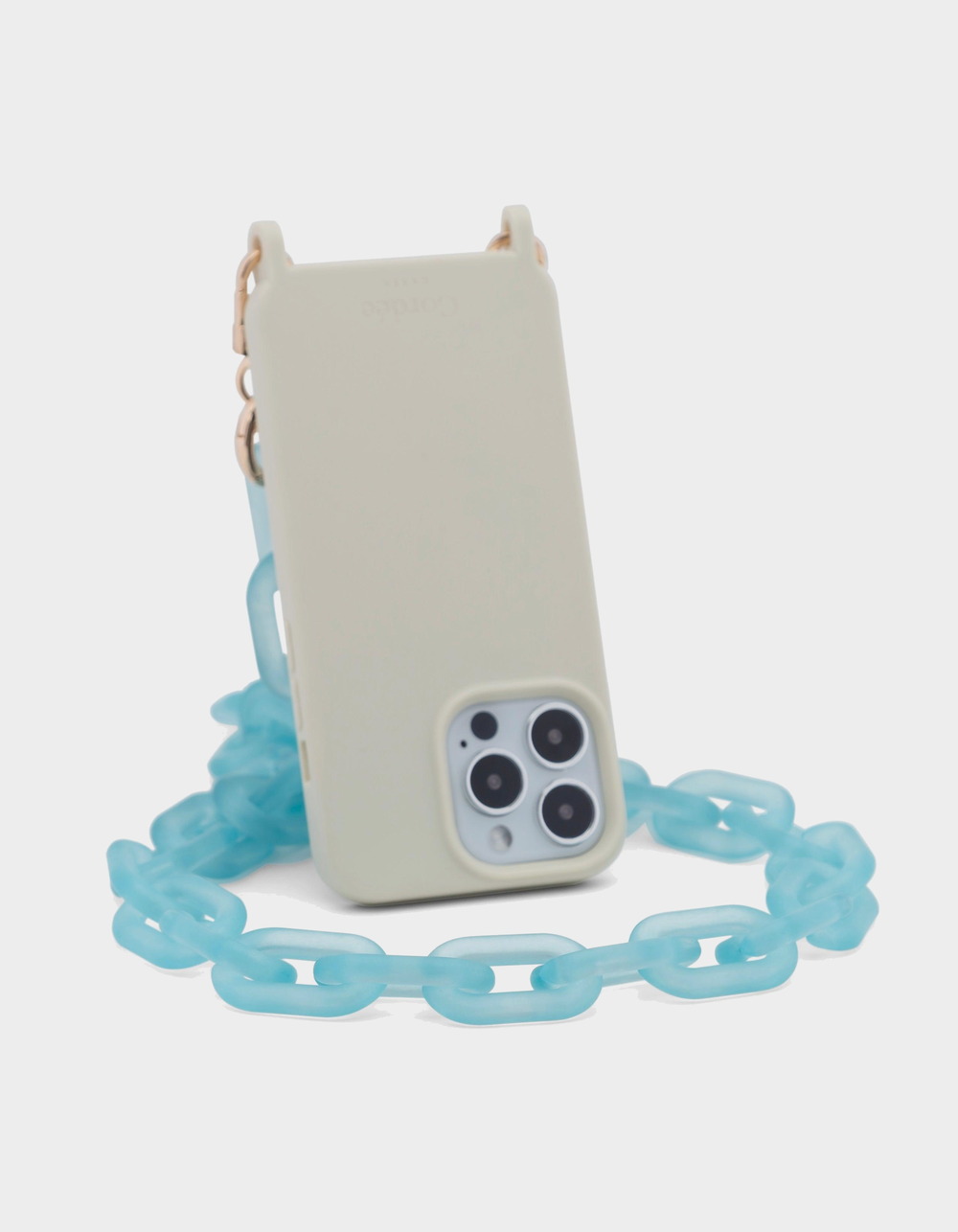 CORDEE CASES Sky Blue Icy Phone Chain - BABY BLUE