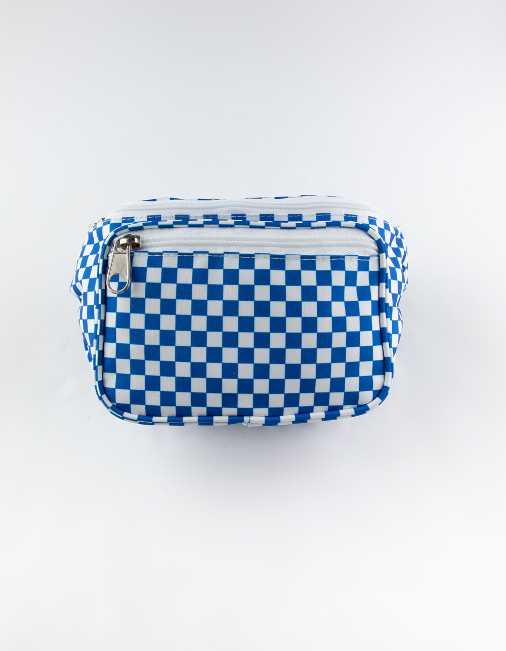 Mini Checker Blue & White Fanny Pack image number 1