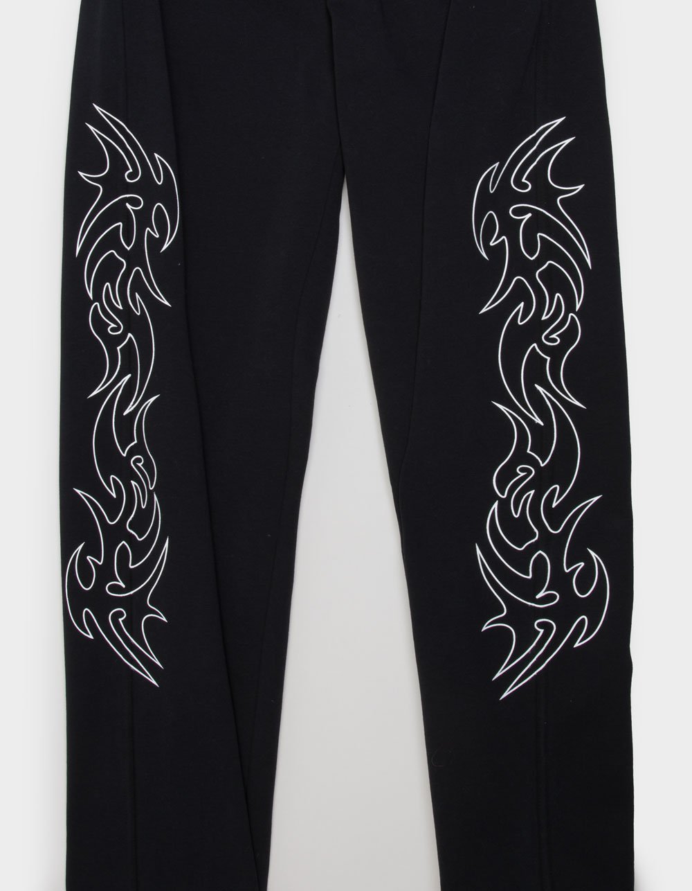 RSQ Mens Baggy Graphic Sweatpants - BLACK