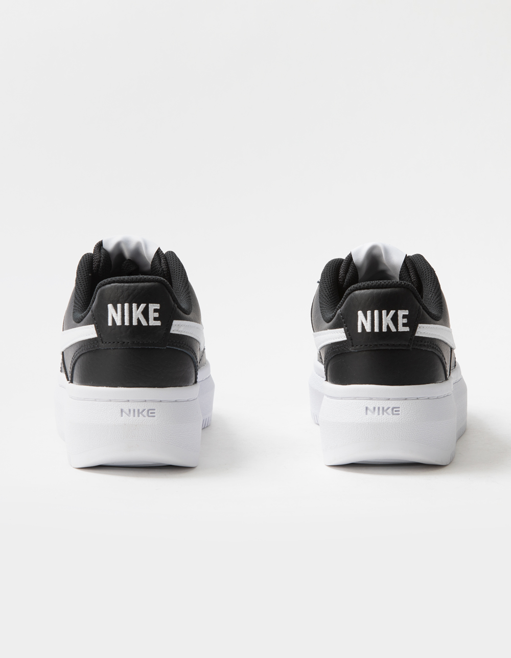 NIKE Court Vision Alta Womens Shoes - BLK/WHT