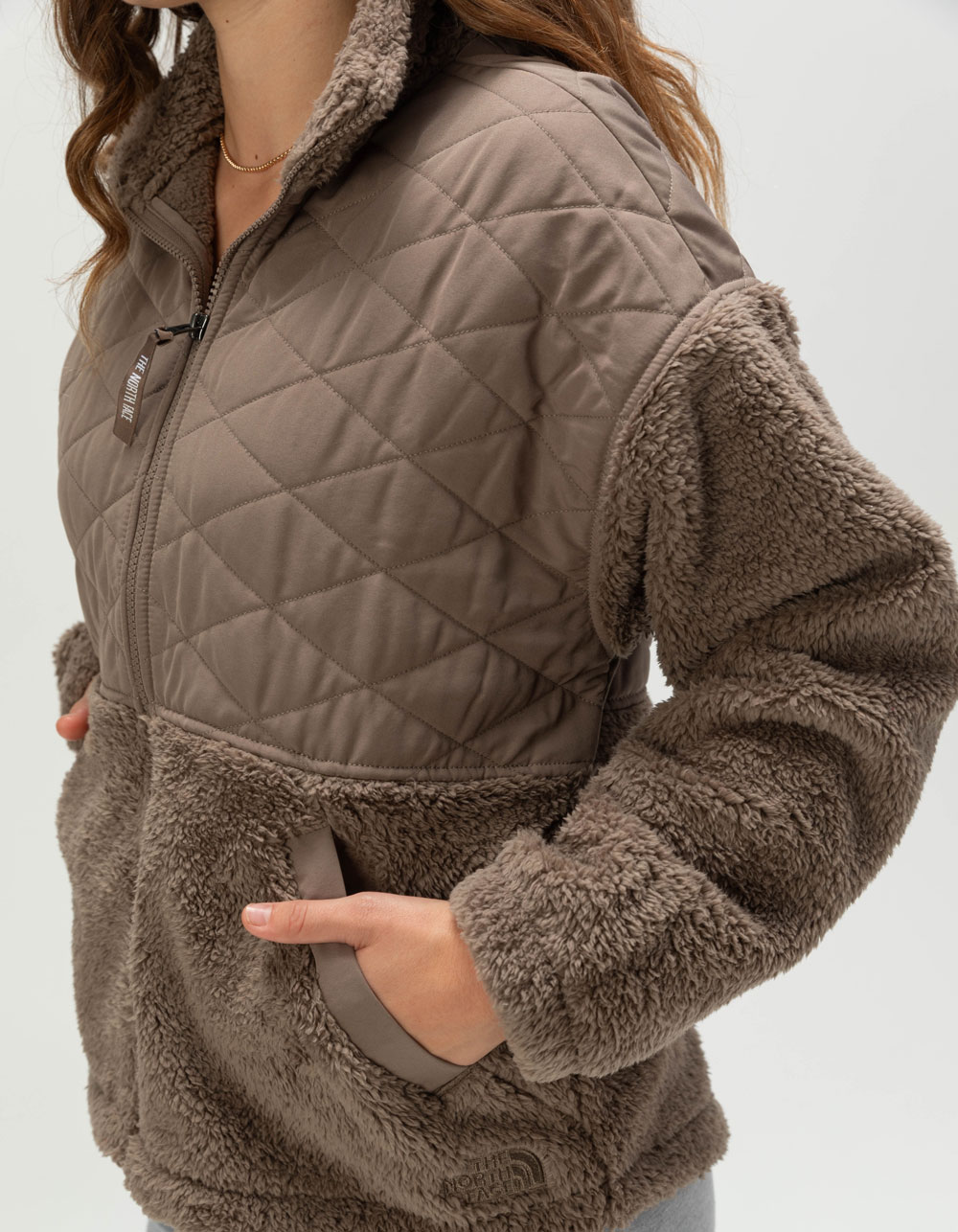 THE NORTH FACE Cabin Womens Fleece Jacket - MOCHA