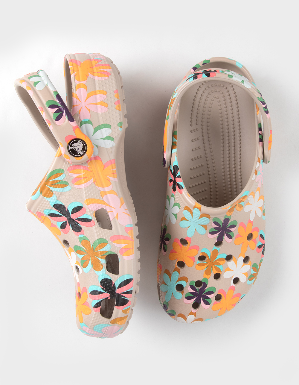 CROCS Classic Retro Summer Womens Clogs - MULTI