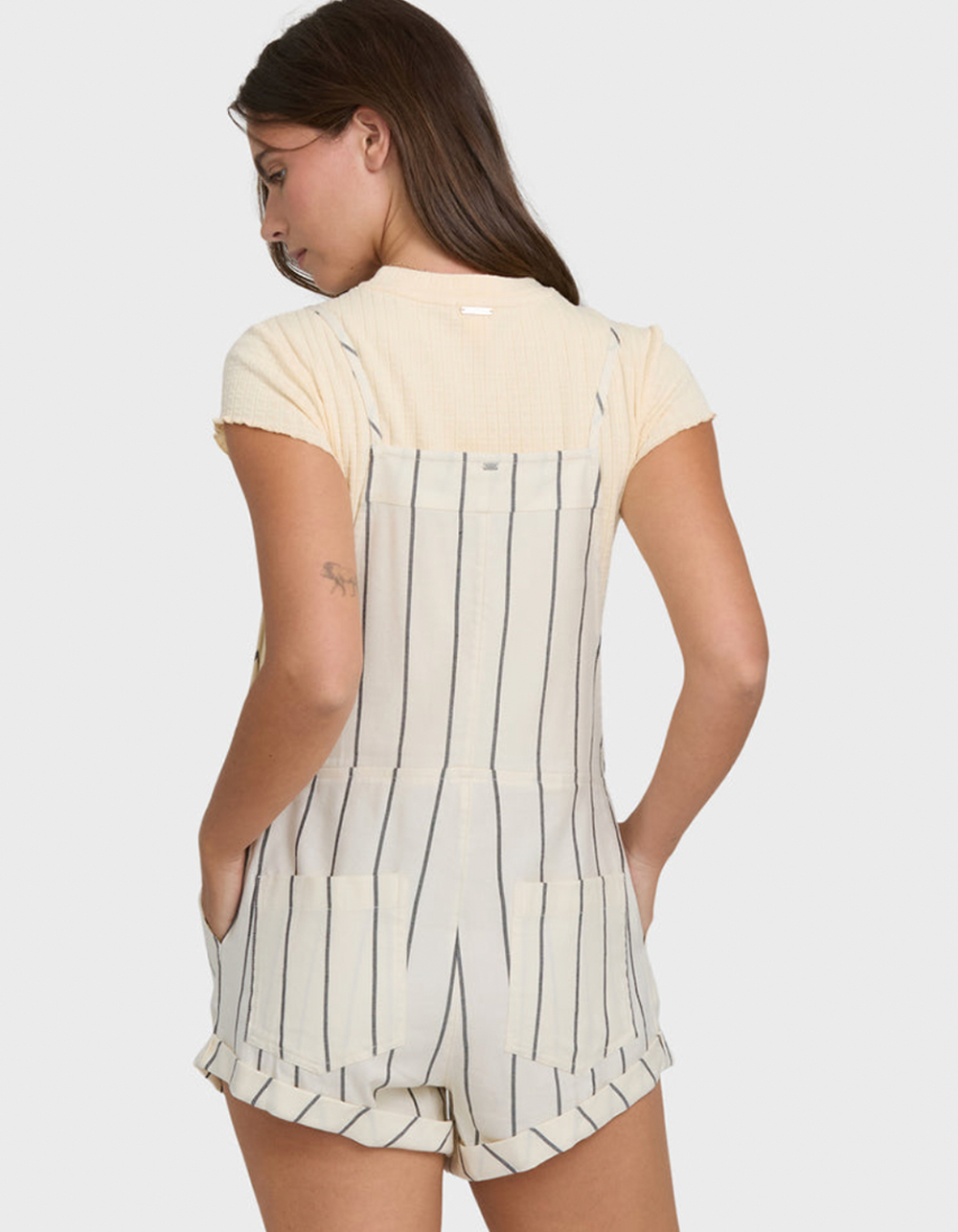 BILLABONG Wild Pursuit Womens Romper - WHITE COMBO