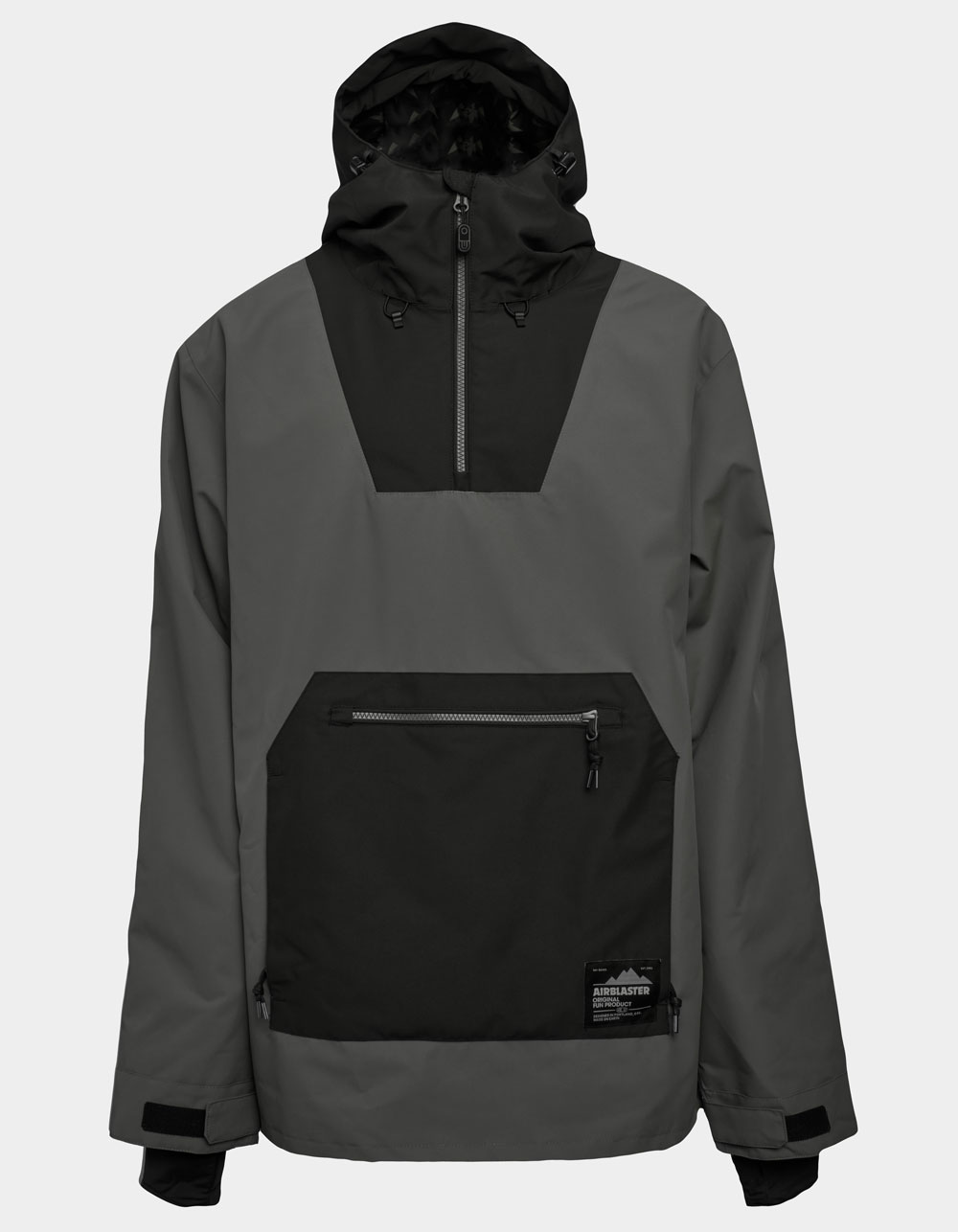 AIRBLASTER Freedom Mens Pullover Snow Jacket - SHARK