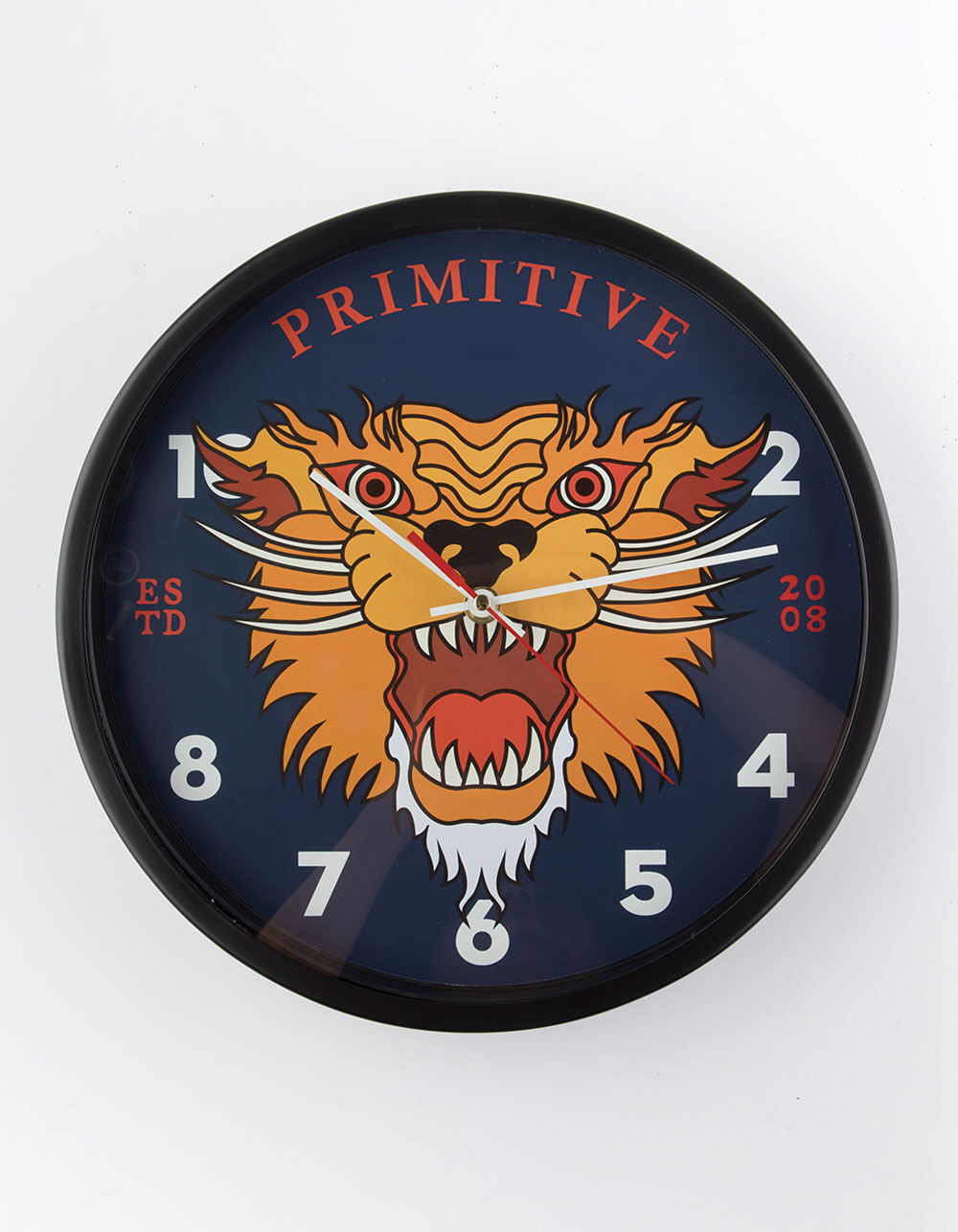 PRIMITIVE Traditional Glow In The Dark Wall Clock image number 0