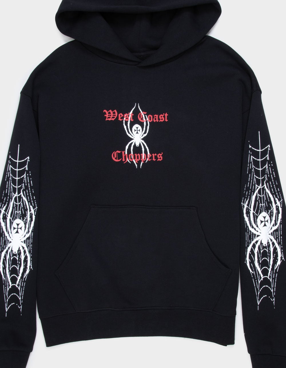 WEST COAST CHOPPERS Redline Mens Hoodie - BLACK