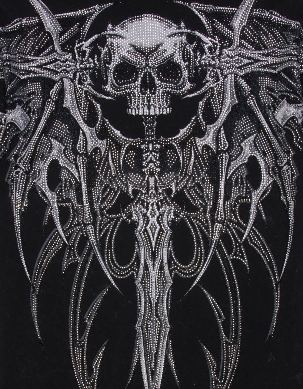 AFFLICTION Blackwater Falls Mens Tee - BLACK