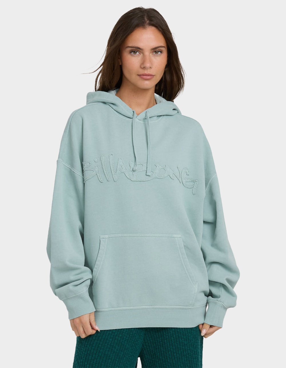 BILLABONG Game Time Womens Hoodie - LIGHT BLUE