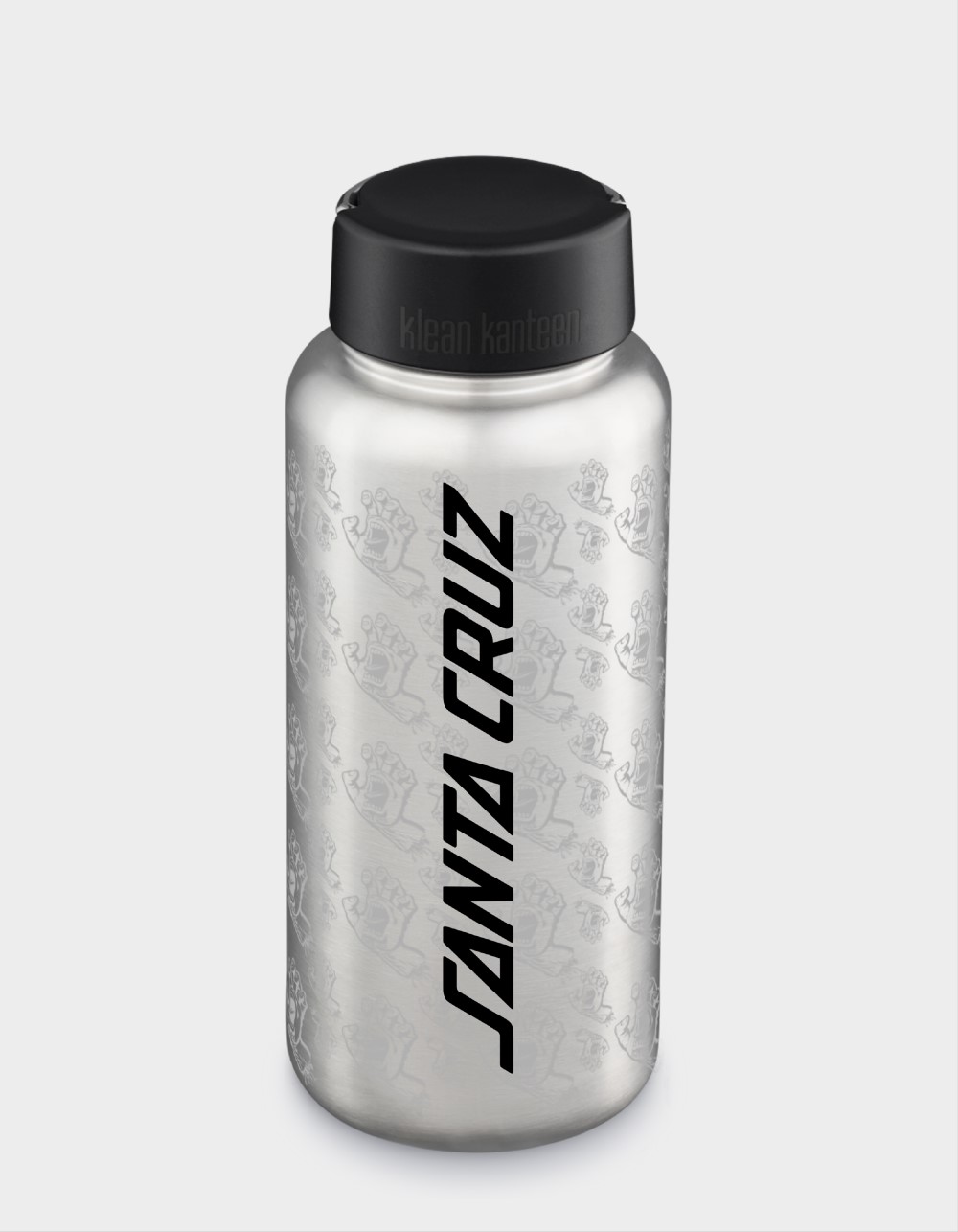 KLEAN KANTEEN Santa Cruz 40oz Wide Bottle with Loop Cap - STAINLESS