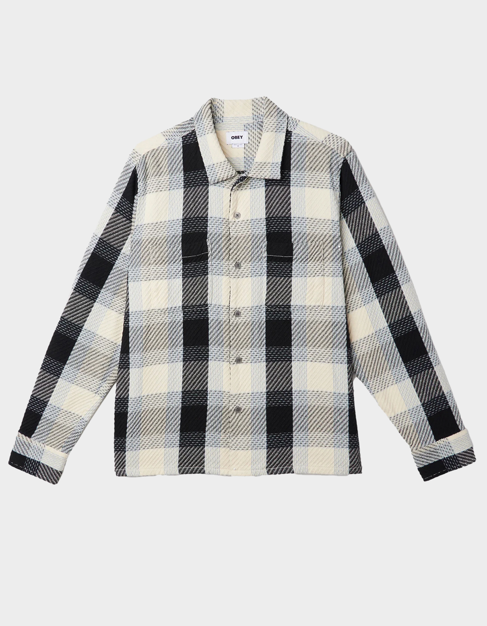OBEY Bruce Mens Woven Overshirt