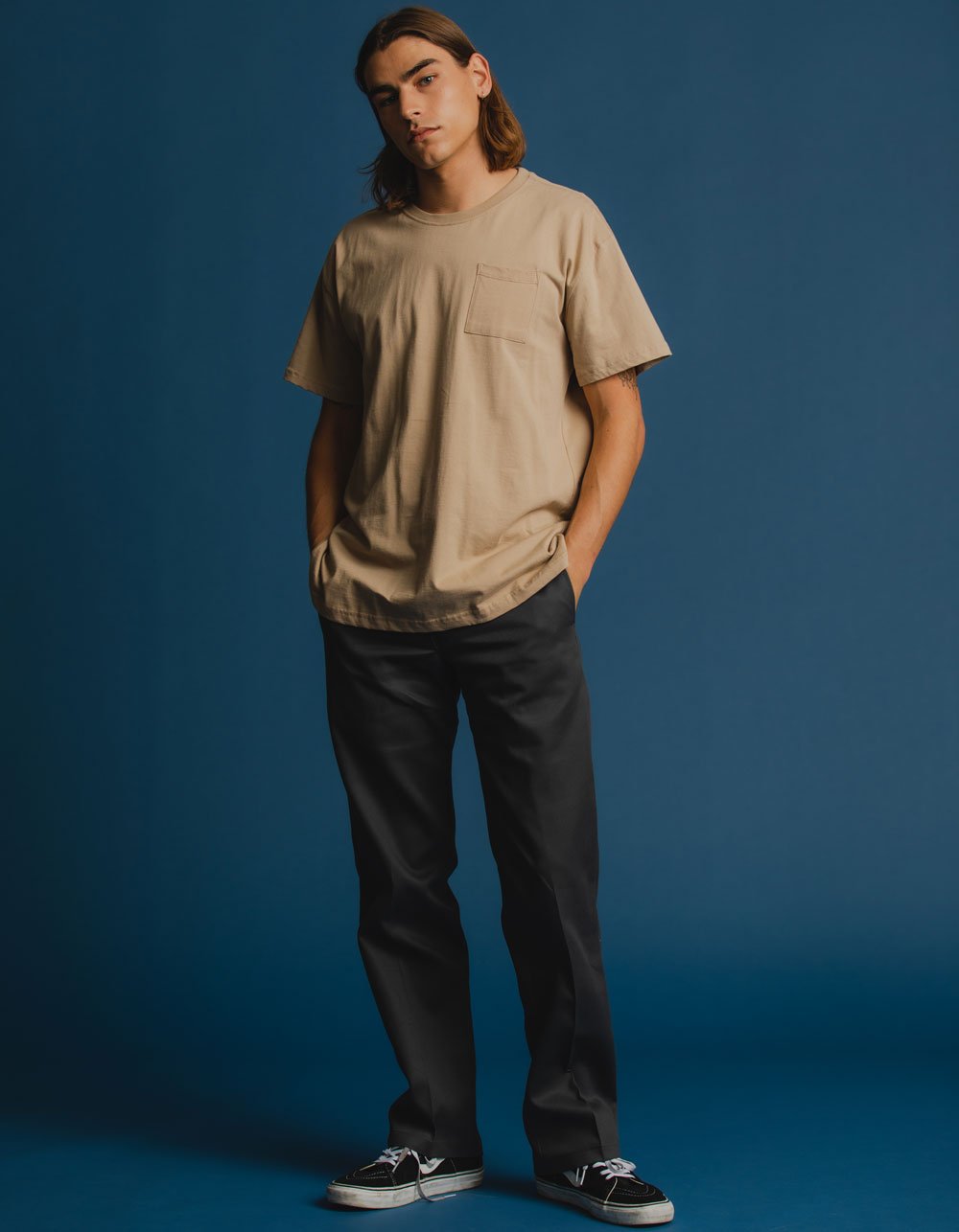 DICKIES 874 Original Fit Mens Pants - CHARCOAL