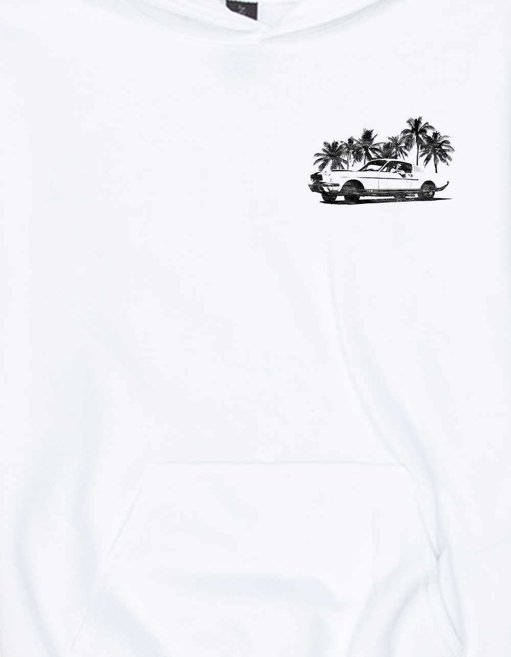 SHELBY COBRA American Muscle Unisex Kids Hoodie - WHITE