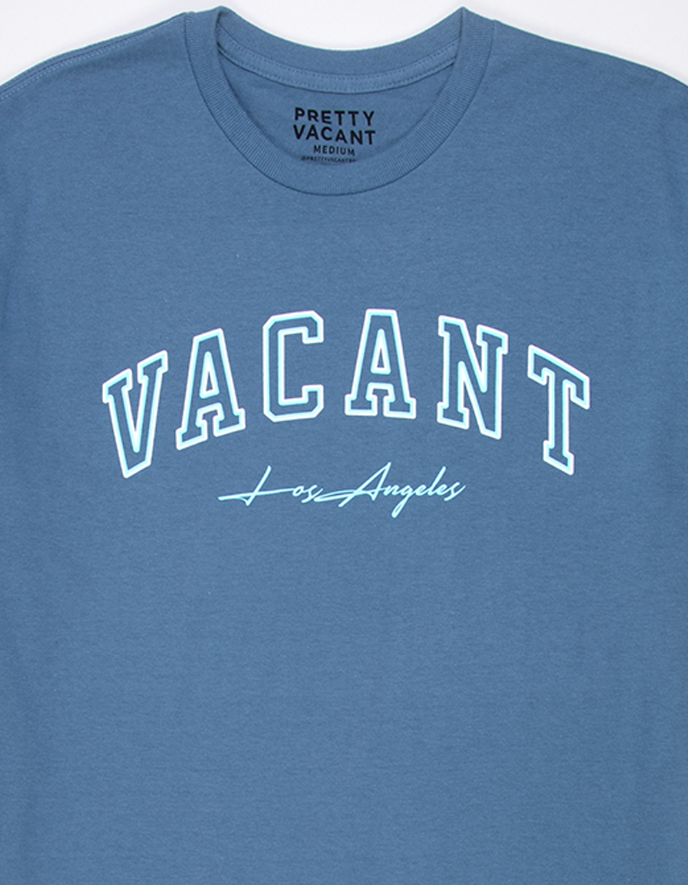 PRETTY VACANT Los Angeles Mens Tee - SLATE