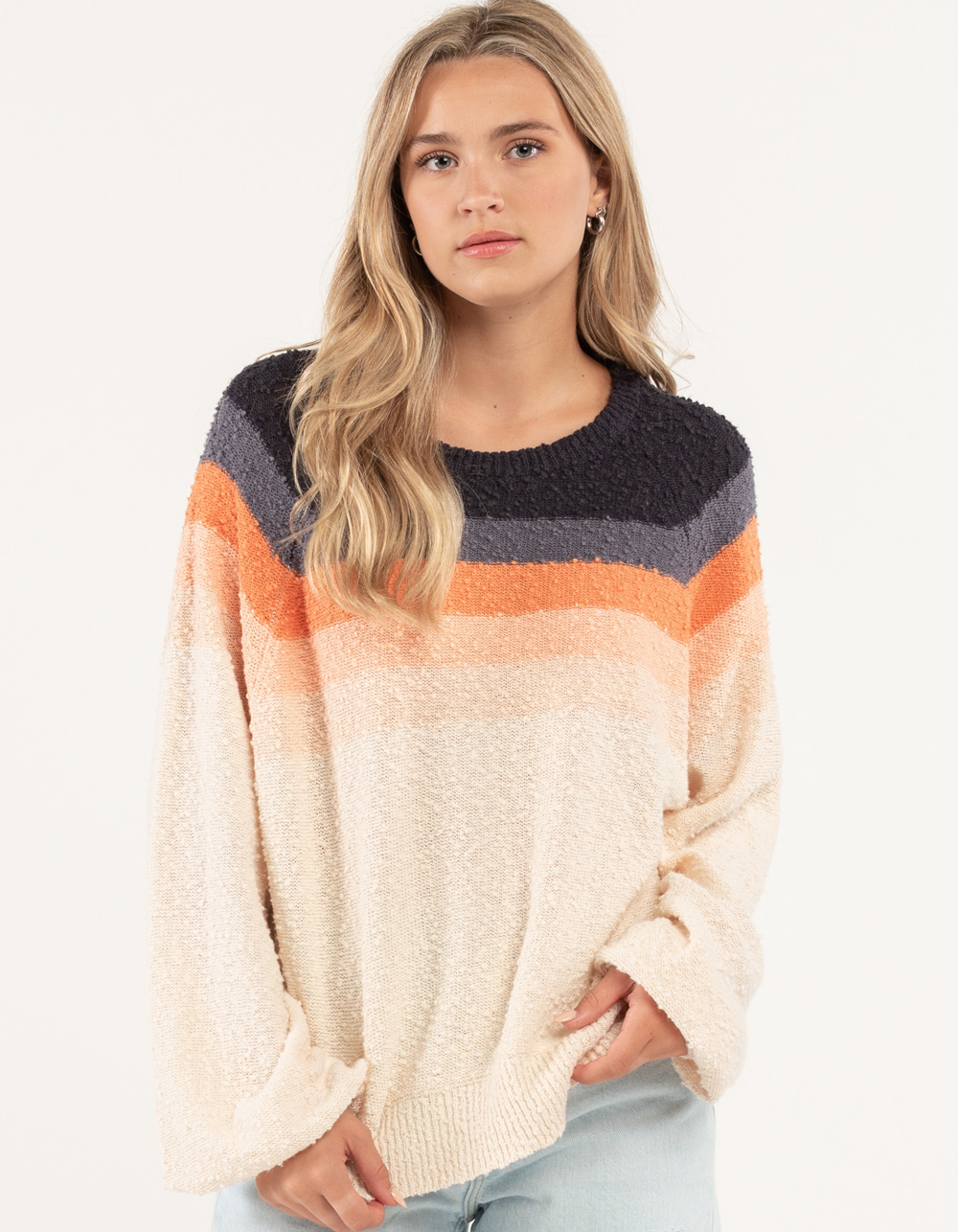 RIP CURL Melting Wave Womens Sweater - Cream Combo | Tillys