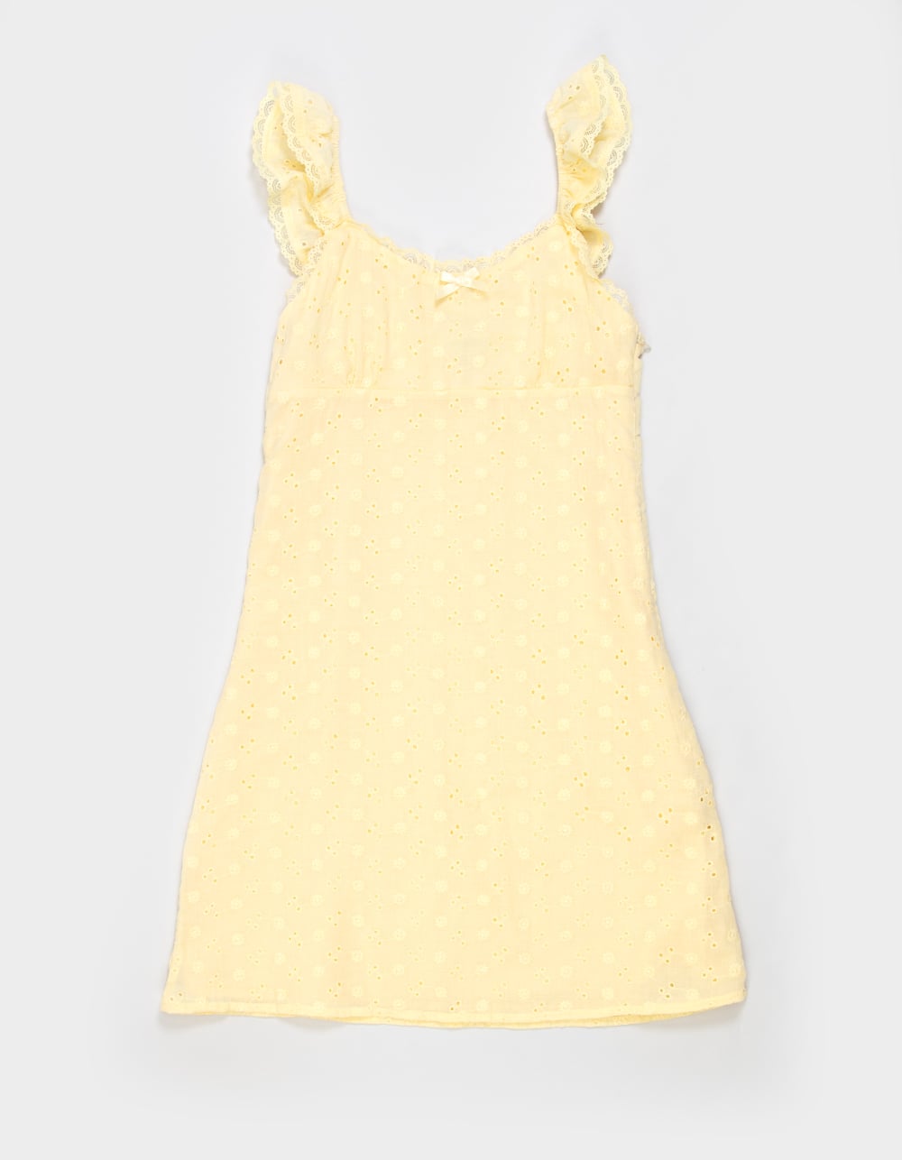 RSQ Girls Eyelet Emma Dress - YELLOW