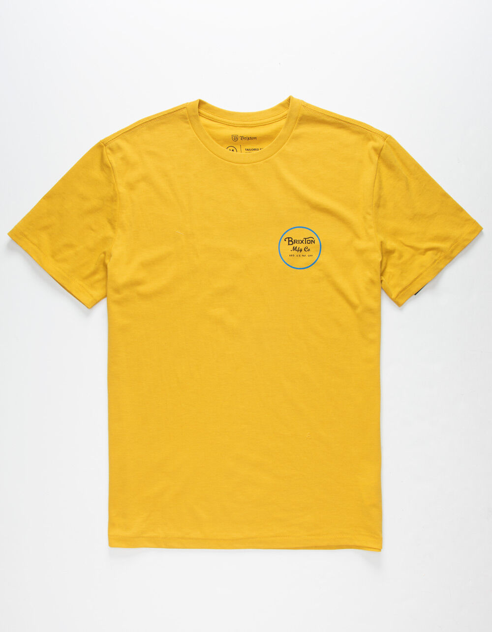 BRIXTON Wheeler II Mens T-Shirt - YELLOW | Tillys