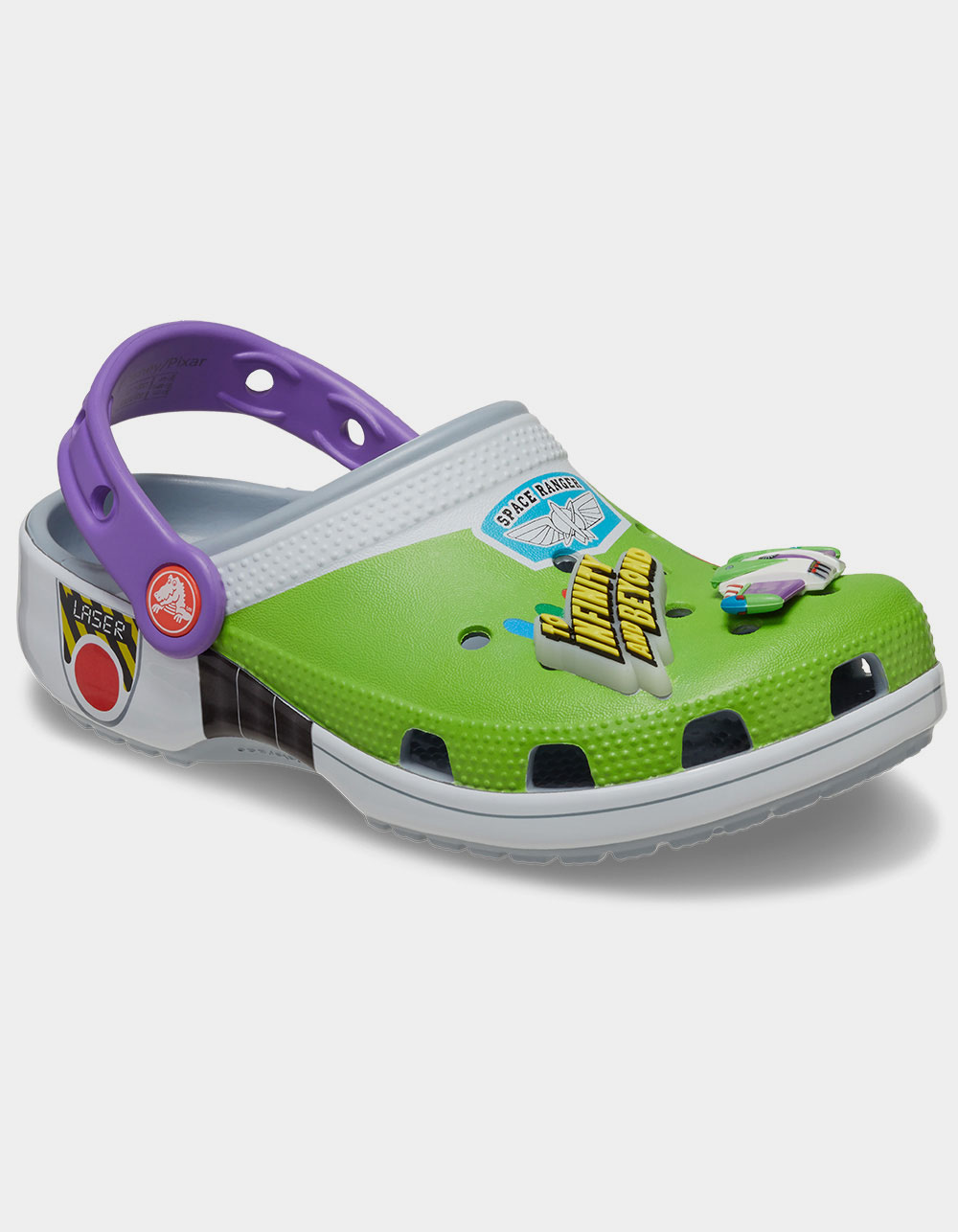 CROCS x Disney Pixar Toy Story Buzz Lightyear Kids Classic Clogs - GREEN COMBO