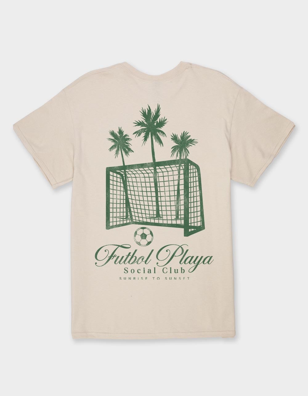 SOCCER Futbol Playa Club Unisex Tee - SAND