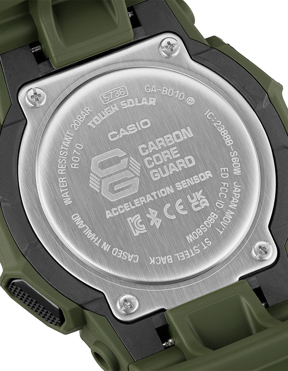 G-SHOCK GAB010-3A Watch - GREEN COMBO