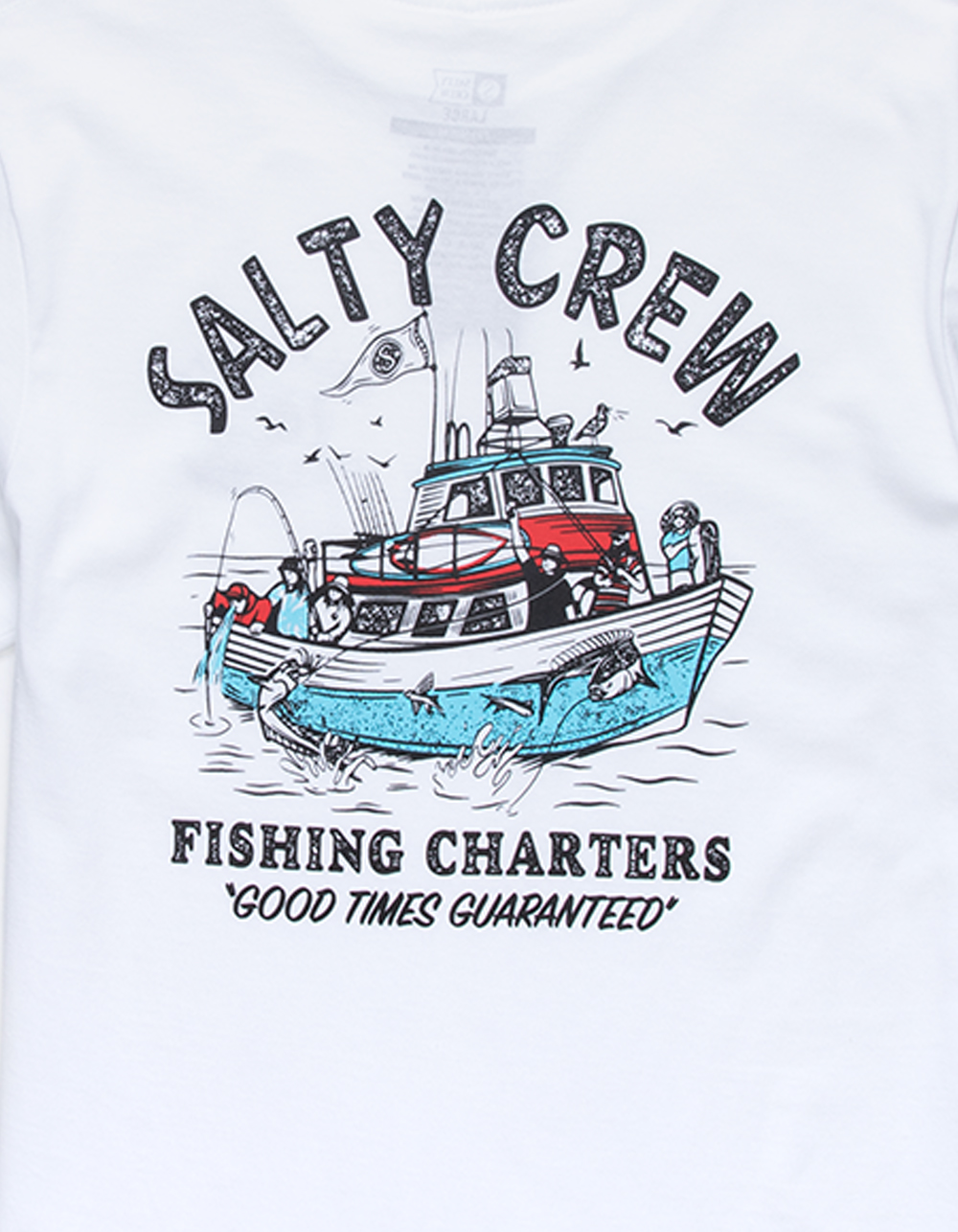 SALTY CREW Fishing Charters Boys Tee