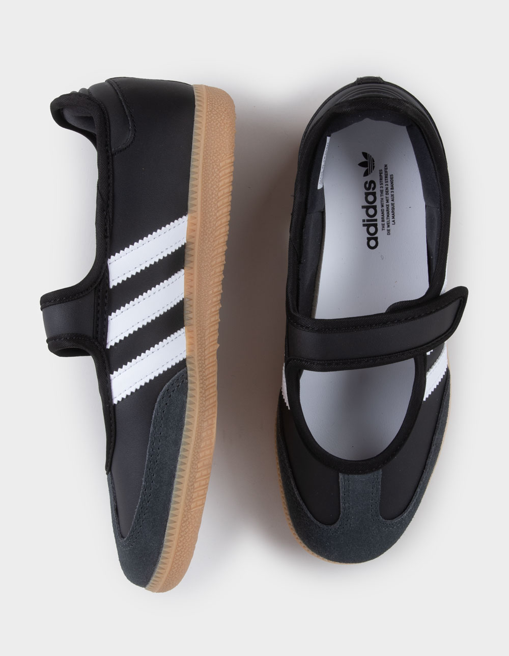 ADIDAS Originals Samba Jane Girls Shoes - BLK/WHT