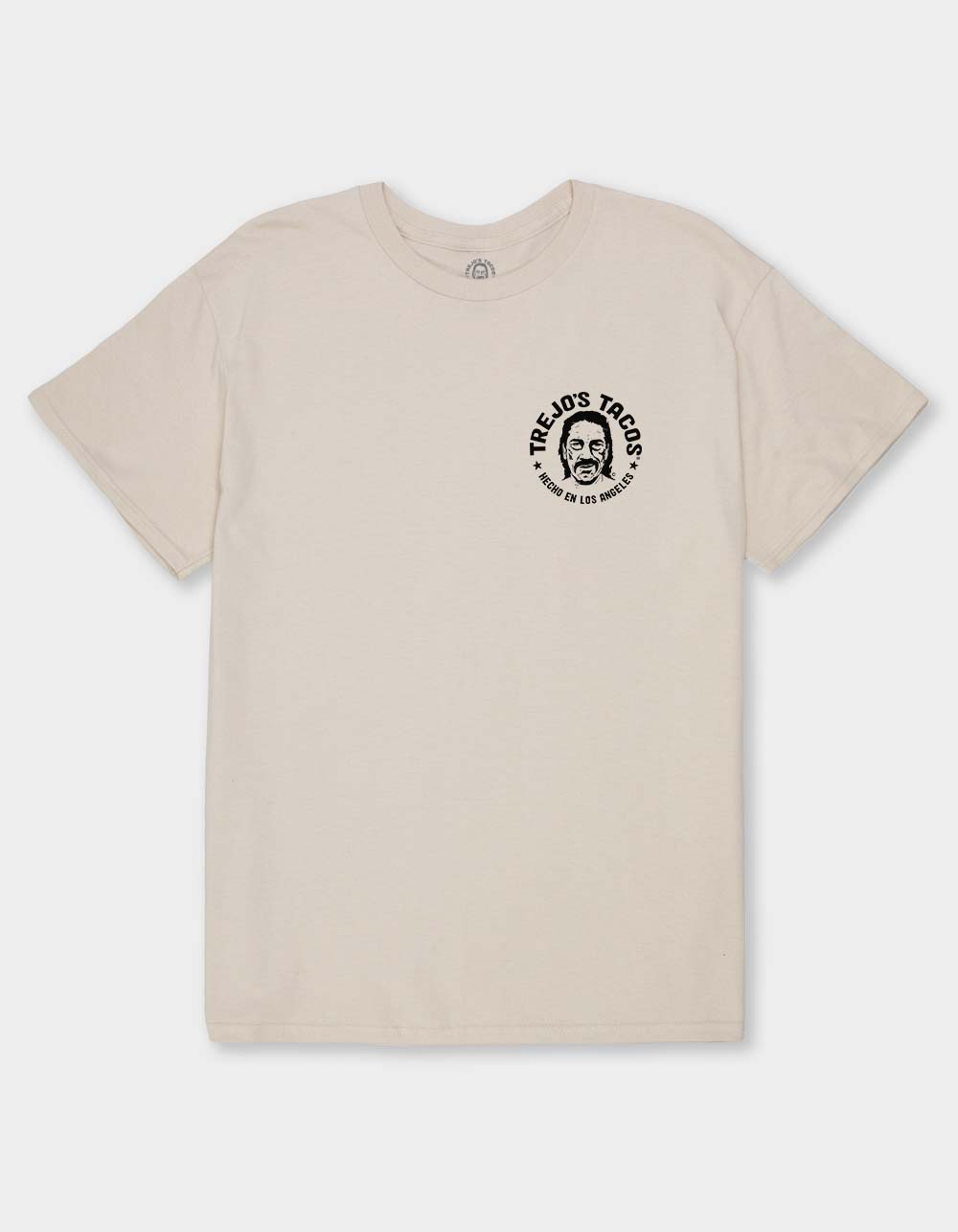 TREJO'S TACOS Face Logo Unisex Tee - SAND