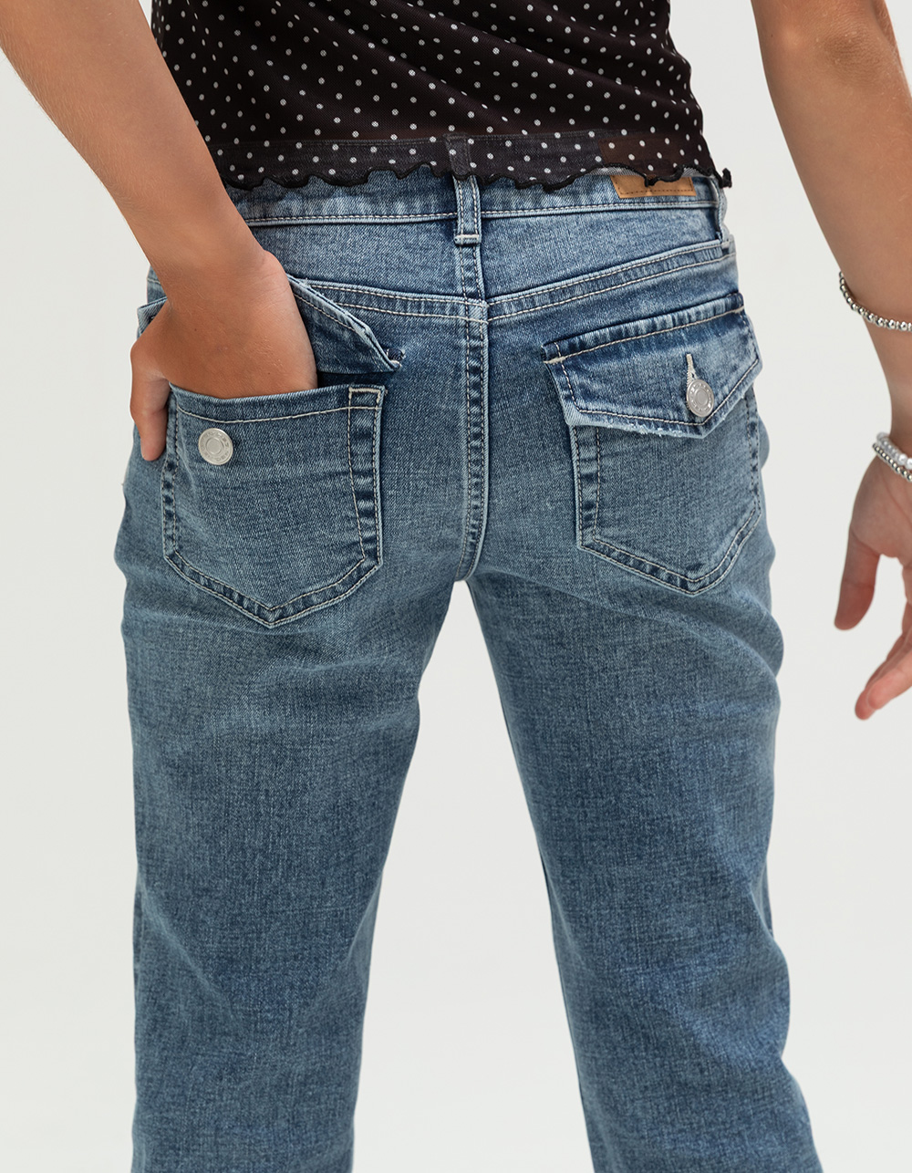 RSQ Girls Bootcut Jeans - MEDIUM WASH