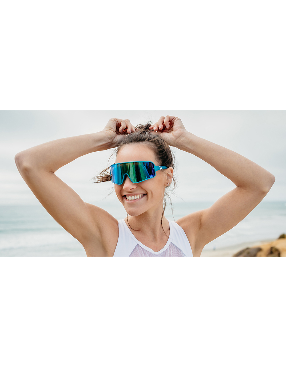 BLENDERS EYEWEAR Eclipse Rainwalker Polarized Sunglasses - BLUE