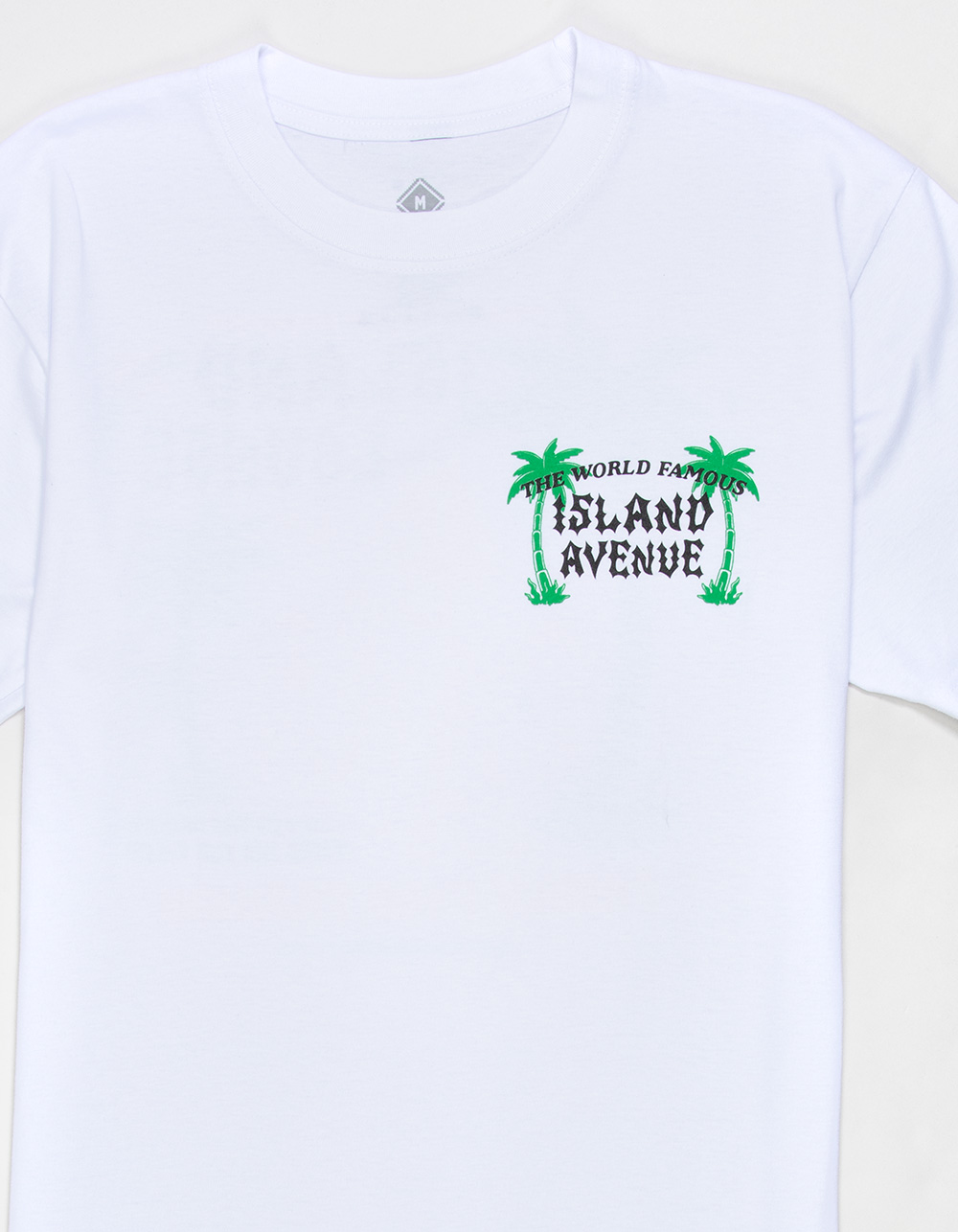 ISALND AVENUE Luau Mens Tee - WHITE