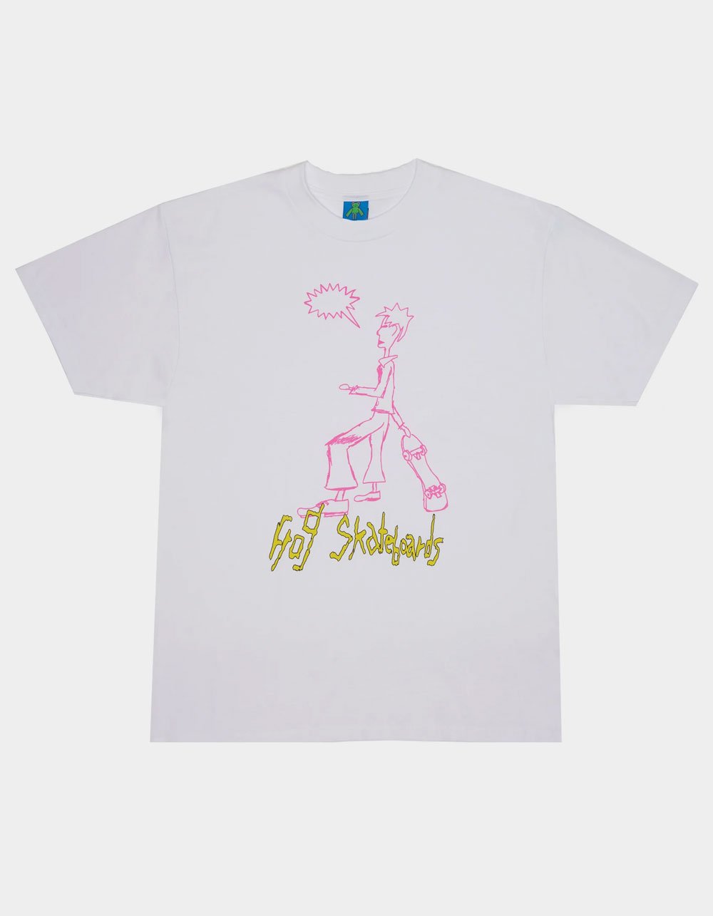 FROG SKATEBOARDS Skater Mens Tee - WHITE