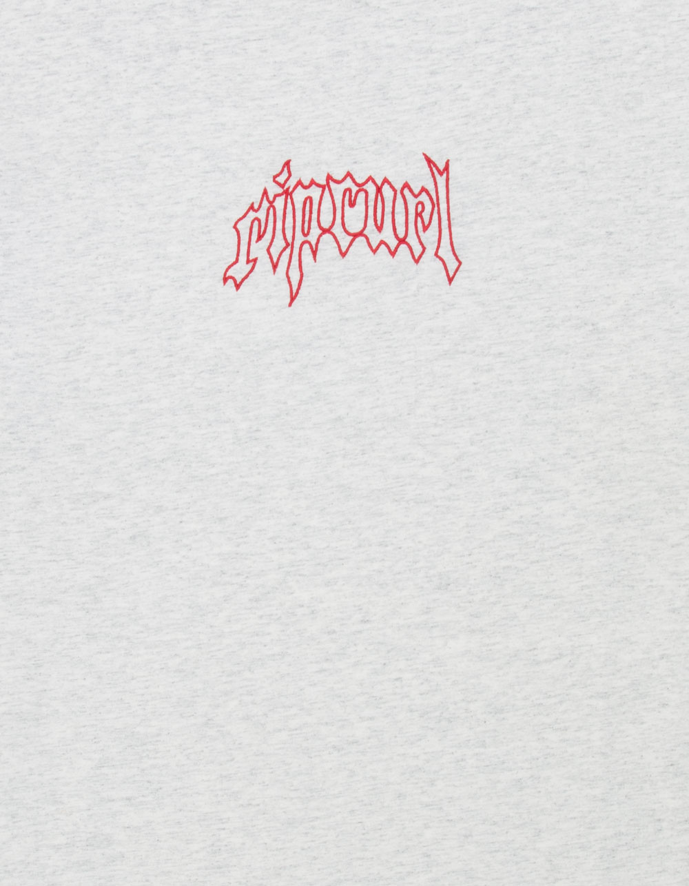 RIP CURL Archive Goth Embroidery Mens Tee - GRAY