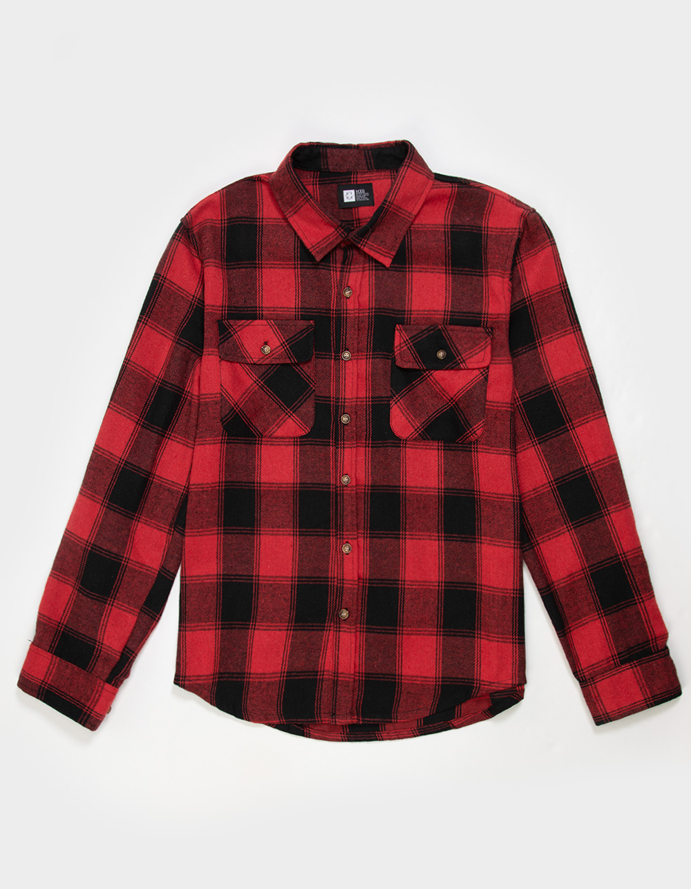 LIRA Mens Flannel - RED COMBO