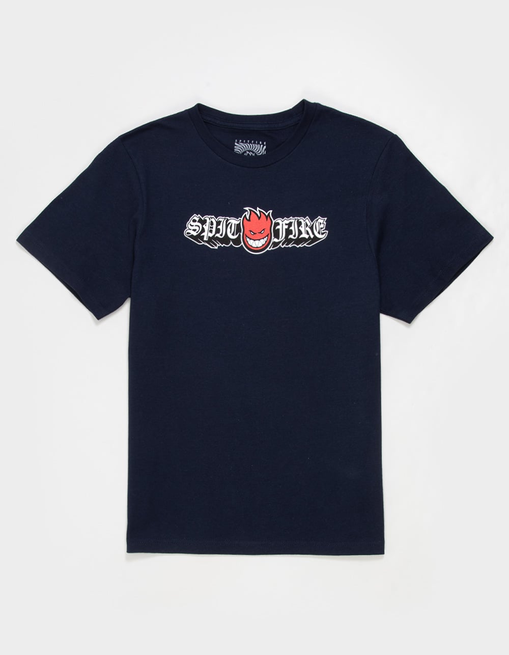 SPITFIRE Old Drop Bighead Boys Tee - NAVY