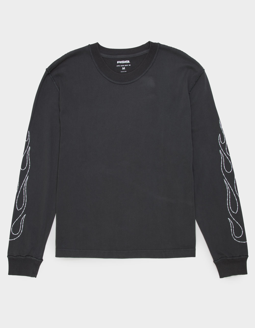 RSQ Mens Sleeve Hit Long Boxy Tee