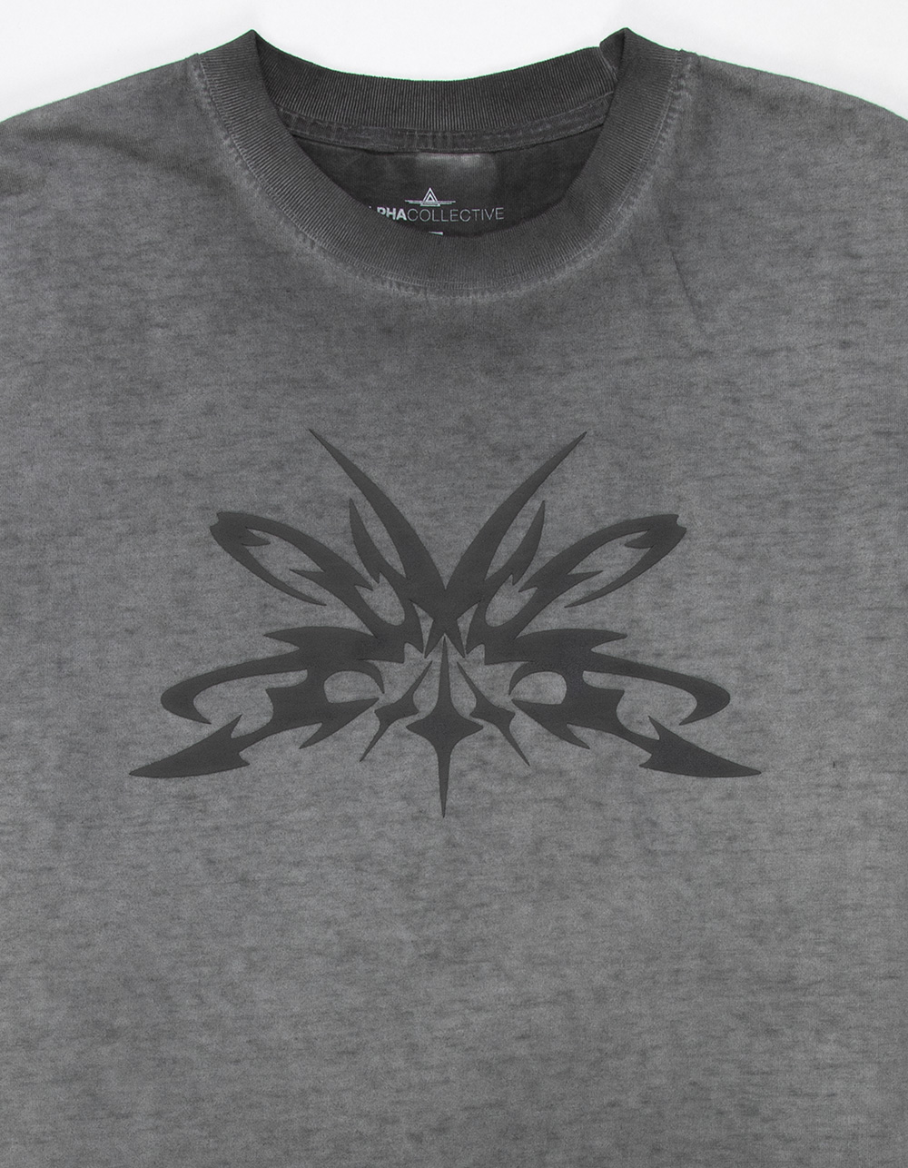 ALPHA COLLECTIVE Sigil Spine Mens Tee - GRAY