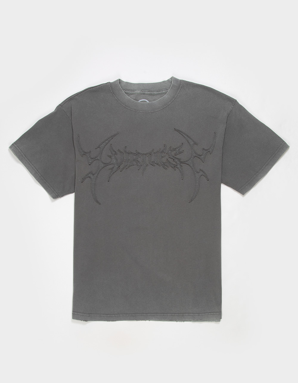 CVLA Virtues Mens Boxy Tee - CHARCOAL