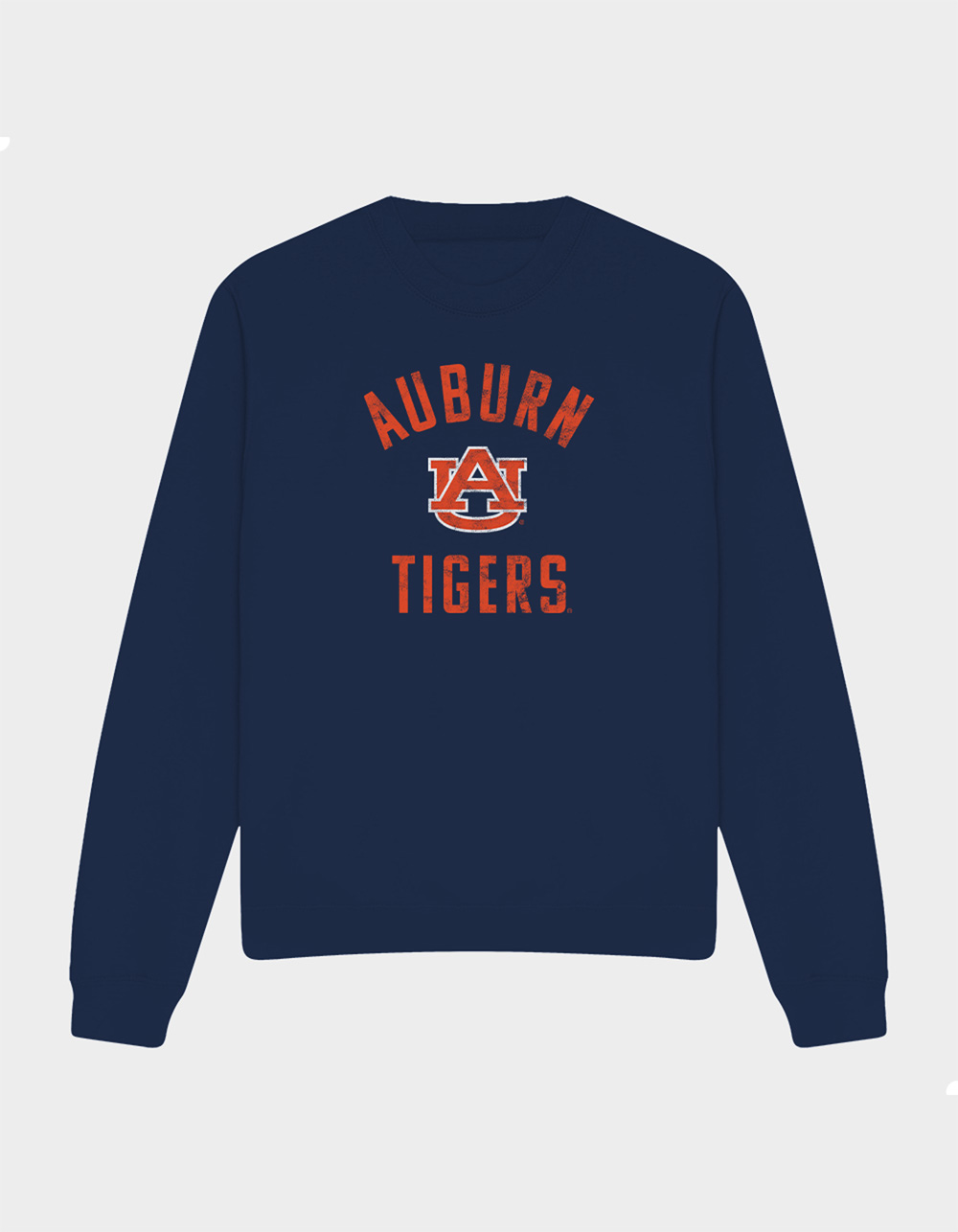AUBURN UNIVERSITY AU Tigers Logo Mens Crewneck Sweatshirt - NAVY