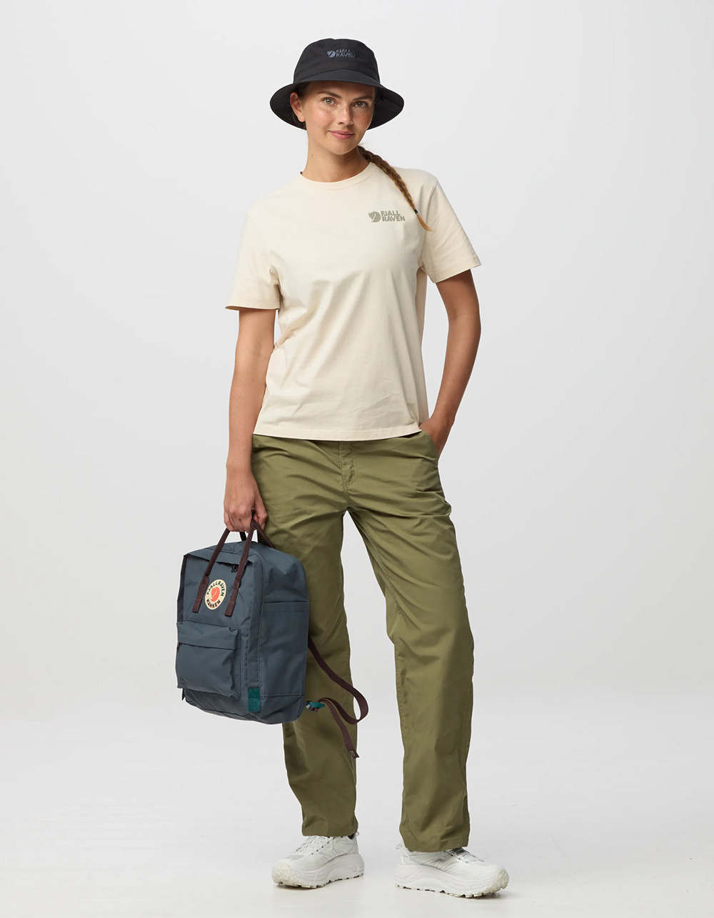 FJALLRAVEN Kånken Koncept Backpack - GRAPHITE