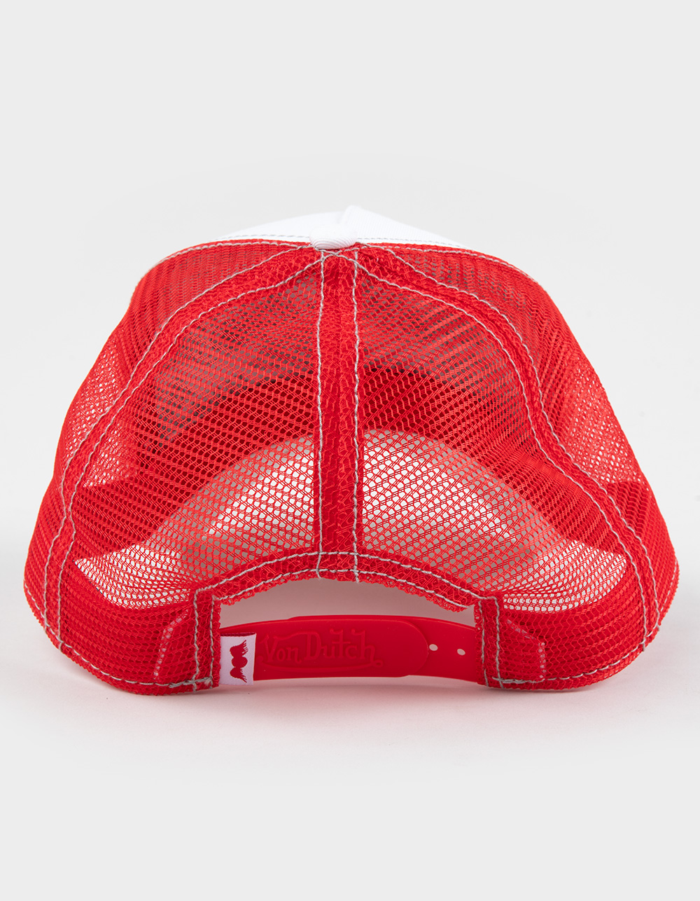 VON DUTCH Staple Trucker Hat - WHITE COMBO