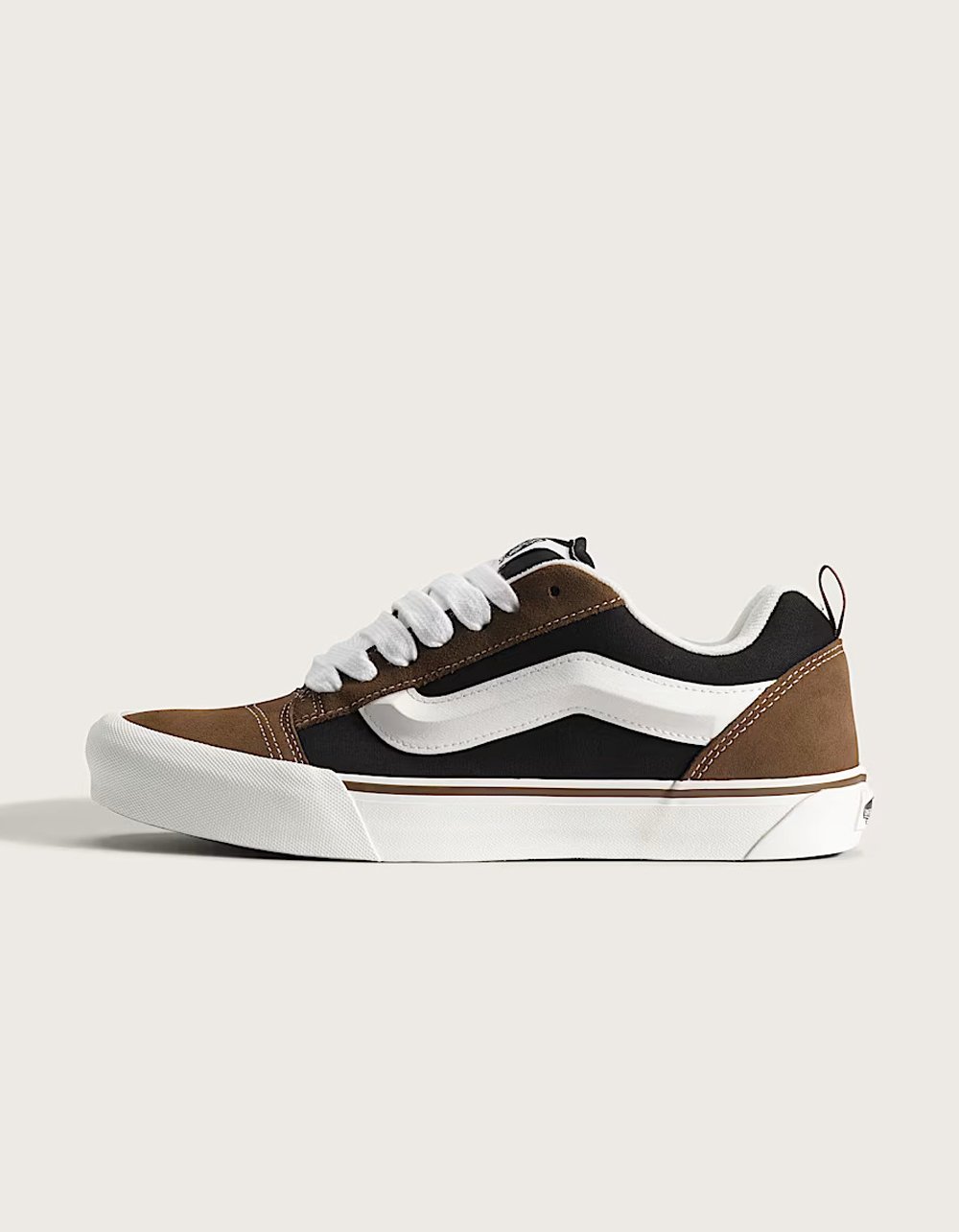 VANS Knu Skool Shoes - BROWN COMBO