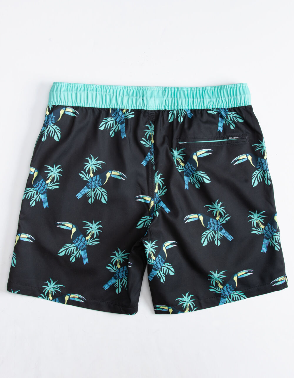 BILLABONG Good Times Mens Black Volley Shorts BLACK COMBO Tillys