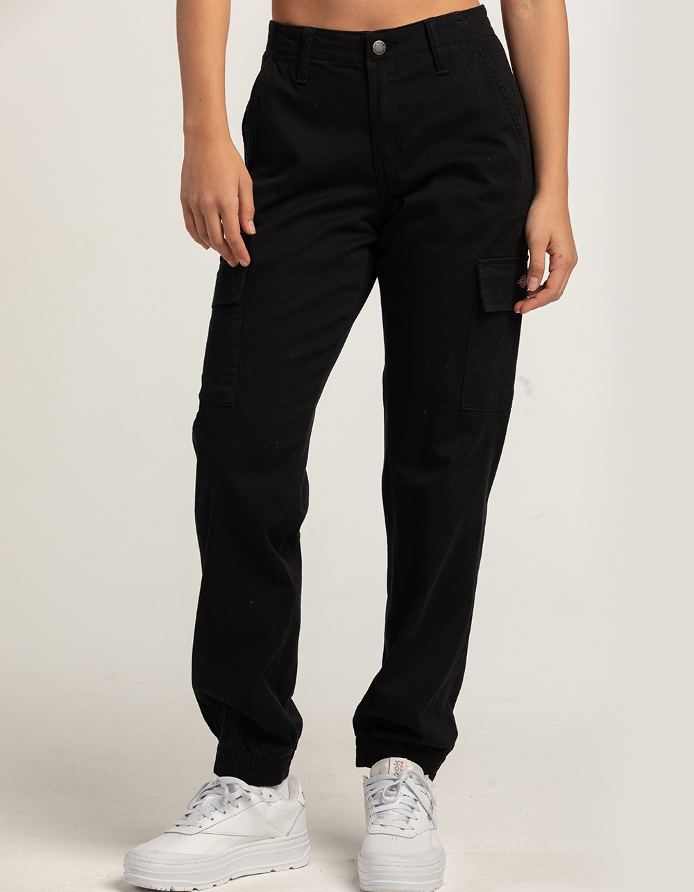 DICKIES Womens Cargo Jogger Pants BLACK Tillys