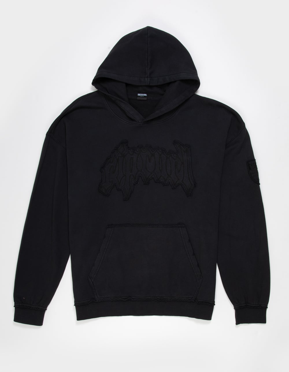 RIP CURL Archive Rota Goth Mens Hoodie - WASHED BLACK