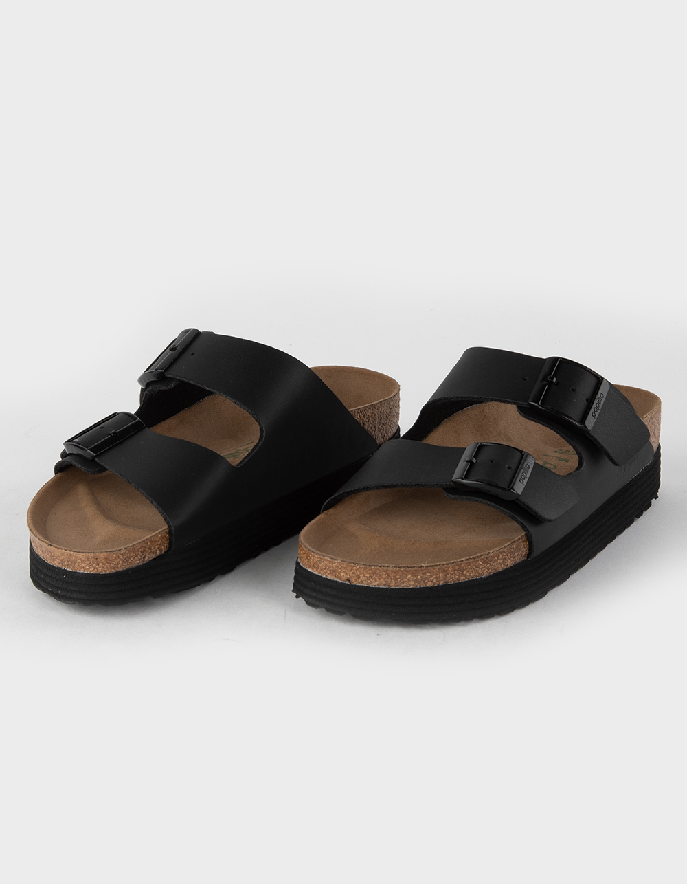 BIRKENSTOCK Papillio Arizona Womens Platform Sandals - BLACK