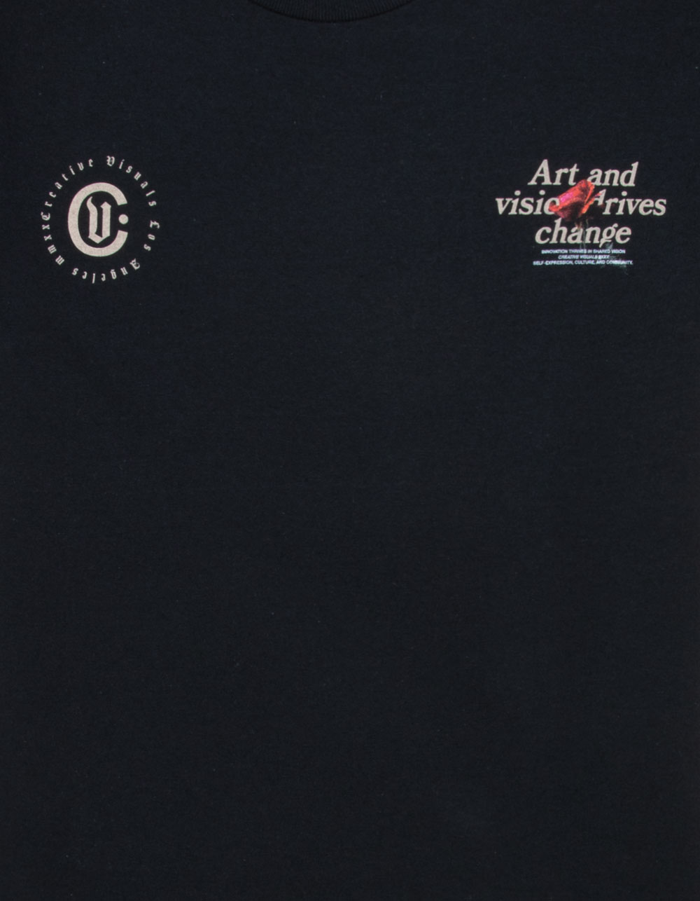CVLA Art Drives Change Boys Tee - BLACK